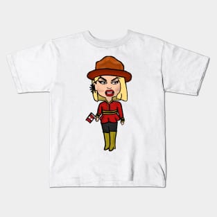 Brooke Lynn Hyte - JunglHouse Chibi Kids T-Shirt